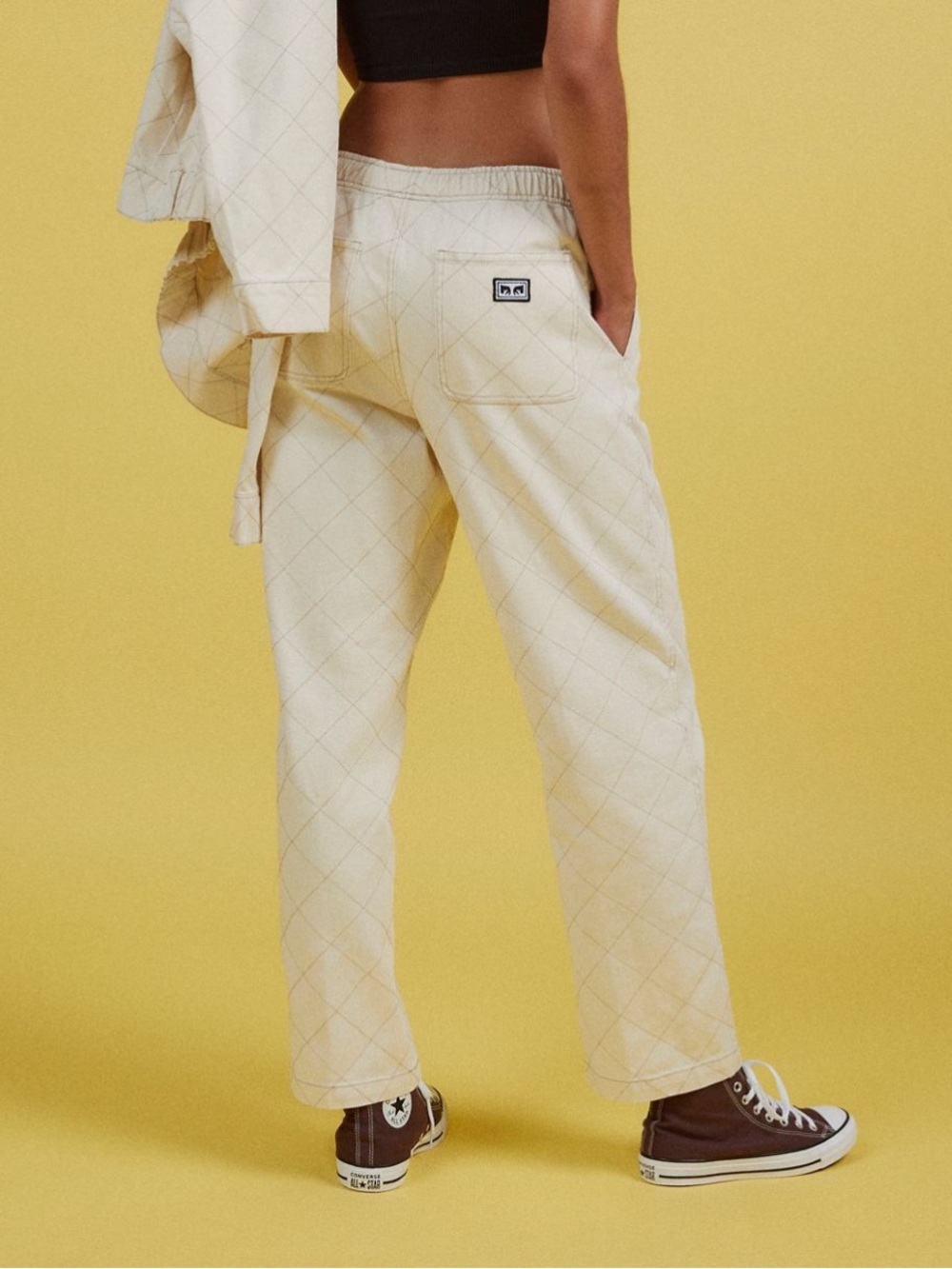 BNWT Obey Cream Pants